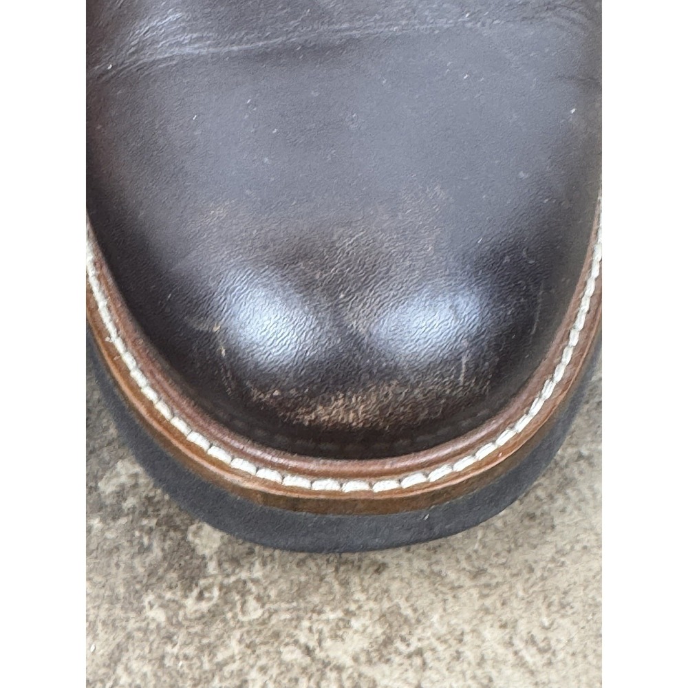 Samuel Hubbard Black Leather "Founder" Work / Dress Shoes Men's 9.5 M Vibram - Picture 3 of 8
